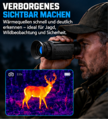 TS005 Wärmebildkamera für Jagd und Wildbeobachtung