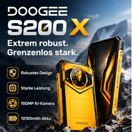 5G Outdoor Smartphone 12GB RAM 512GB – 10100mAh Akku