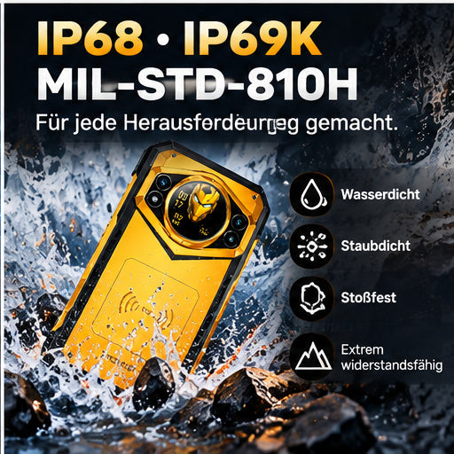 5G Outdoor Smartphone 12GB RAM 512GB – 10100mAh Akku
