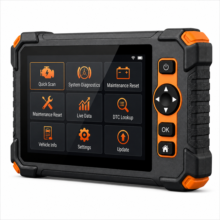 OBD2 Diagnosegerät mit bidirektionaler Steuerung für unterstützte Fahrzeuge